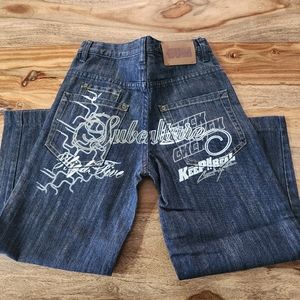 Boy's CRUNK NATION Baggy Skater Jeans Sz.8